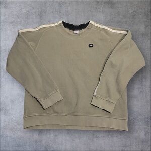 Vintage Y2K Nike Ribbed Sweatshirt Made in Greece L